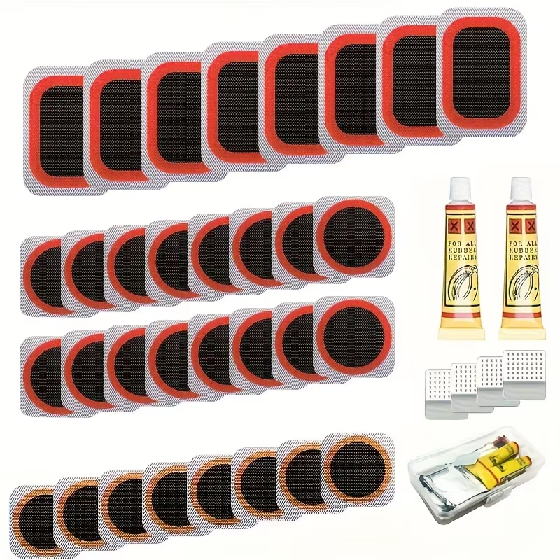 Bike Tube Repair Kit - 39pcs Perlengkapan Perbaikan Ban Sepeda -
