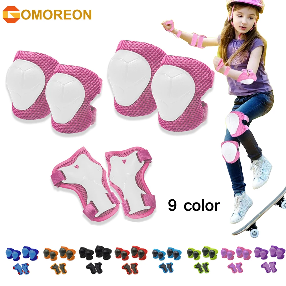 Cycling Gear Kids - GOMOREON Bantalan Lutut Anak, Perlengkapan Pelindung