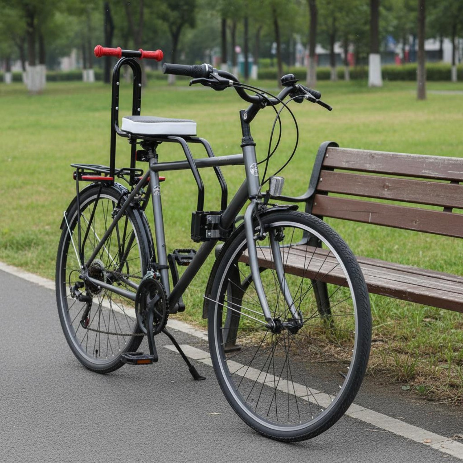 Cycling Gear Kids - Pengaman Kursi Sepeda Anak, Rel Pengaman,