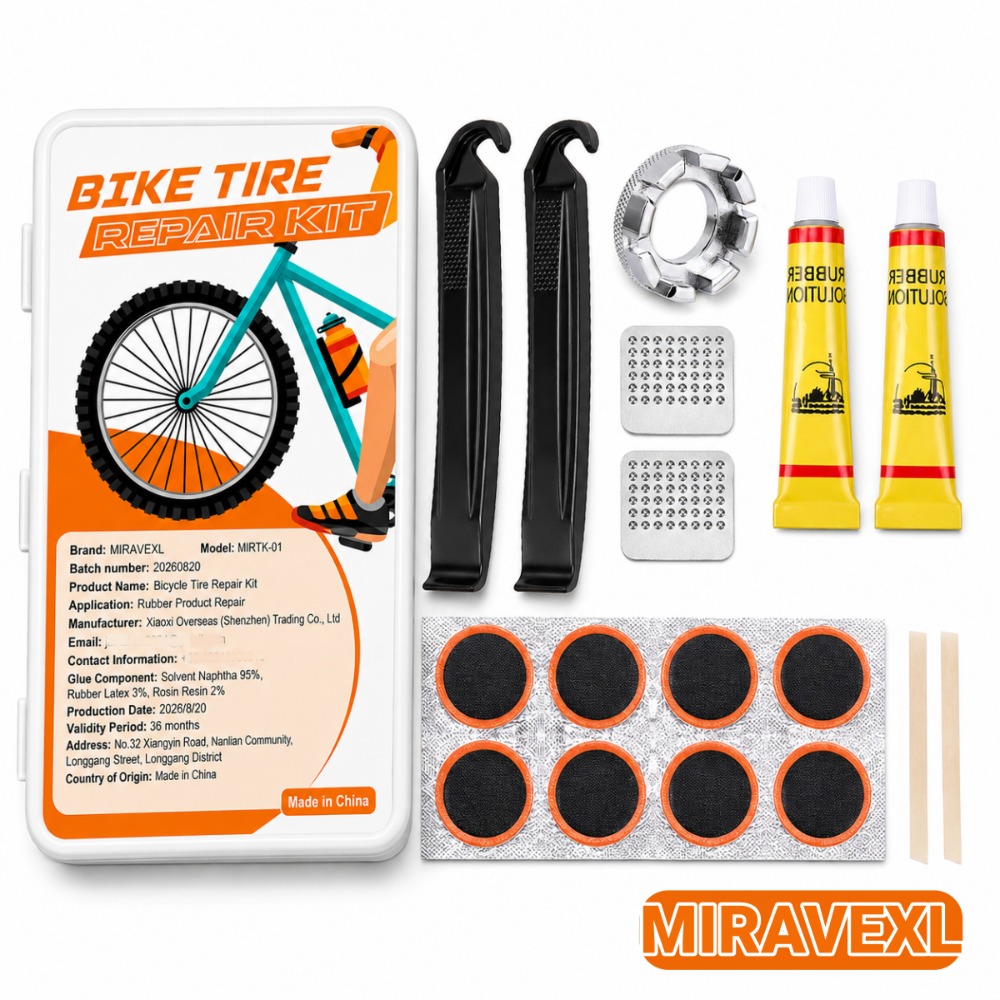 Bike Tube Repair Kit - Perlengkapan Perbaikan Ban Sepeda, Perlengkapan Tambalan