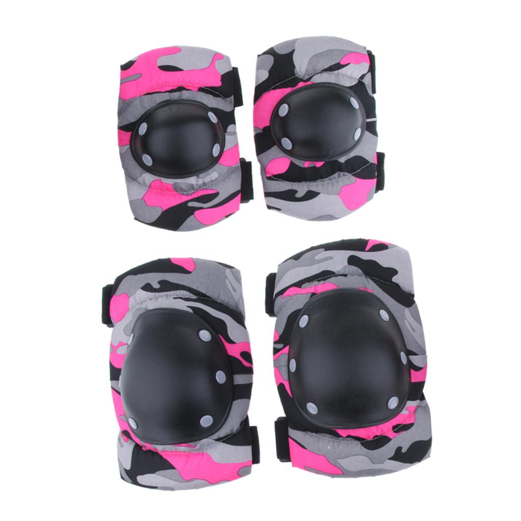 Cycling Gear Kids - Set Perlengkapan Pelindung Lutut, Siku, dan