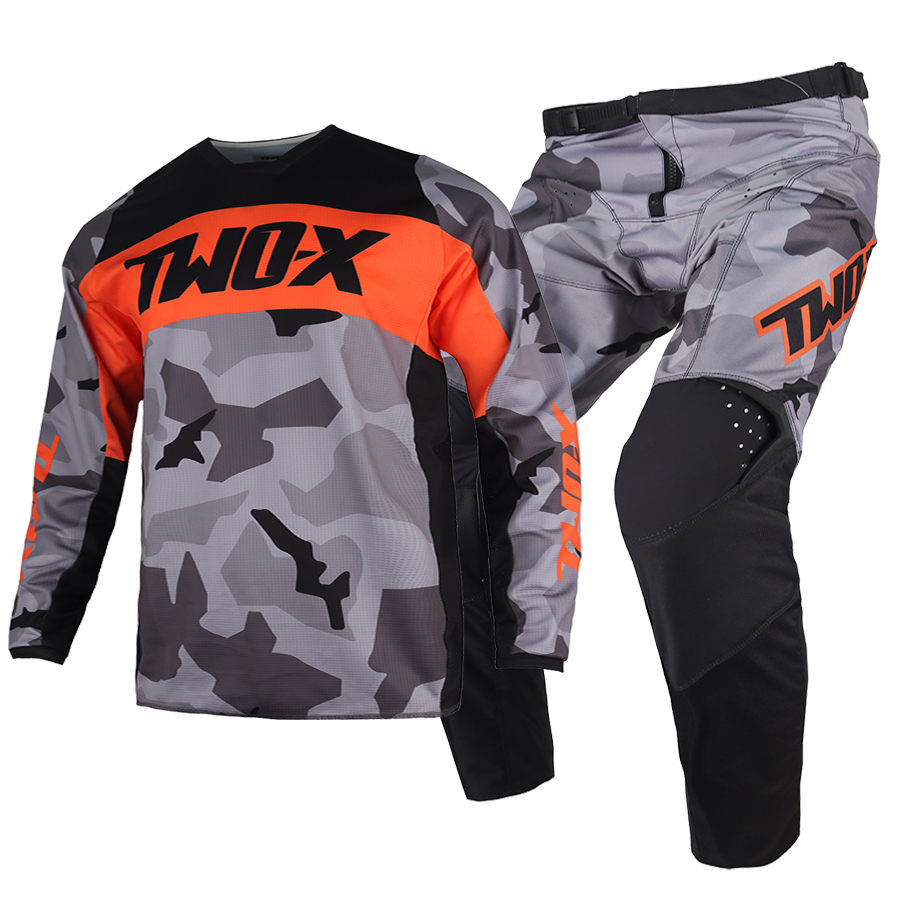 Setelan Jersey dan Celana MX R - Cycling Gear Kids ulasan dan harga