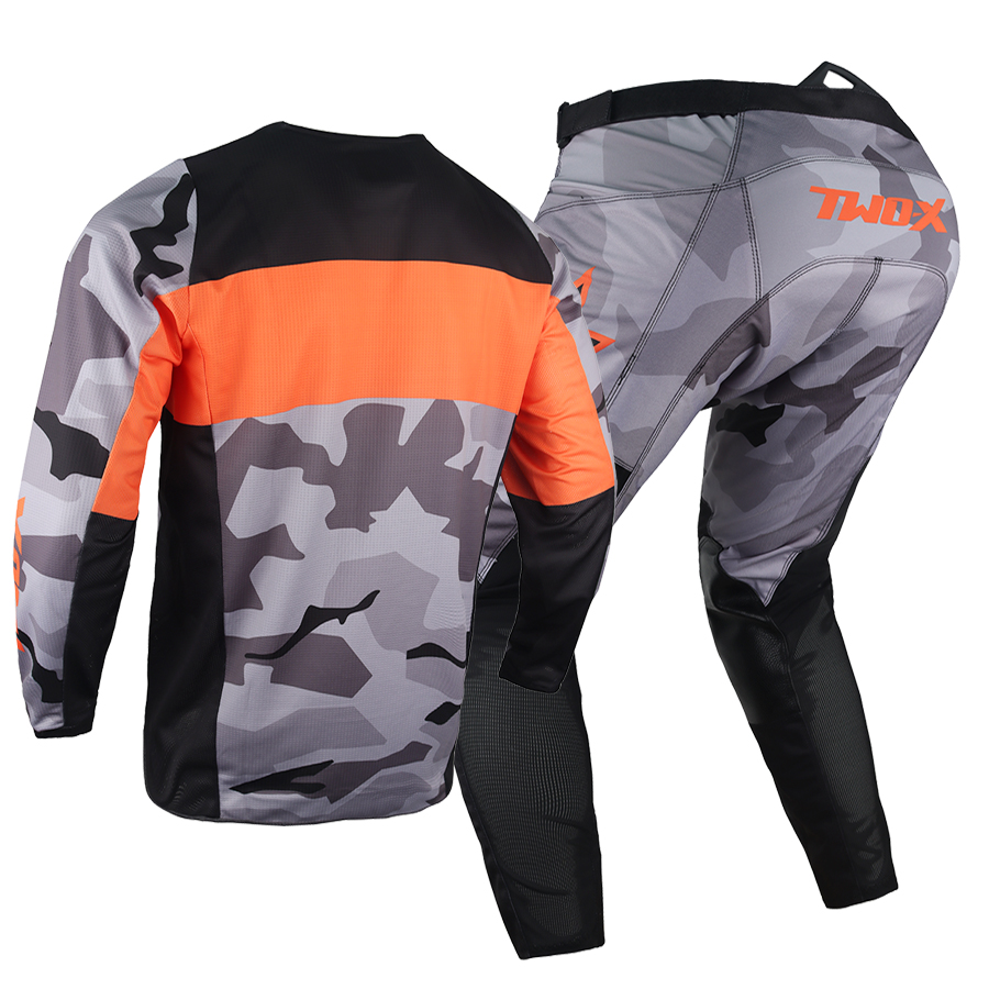 Setelan Jersey dan Celana MX R - Cycling Gear Kids ulasan dan harga