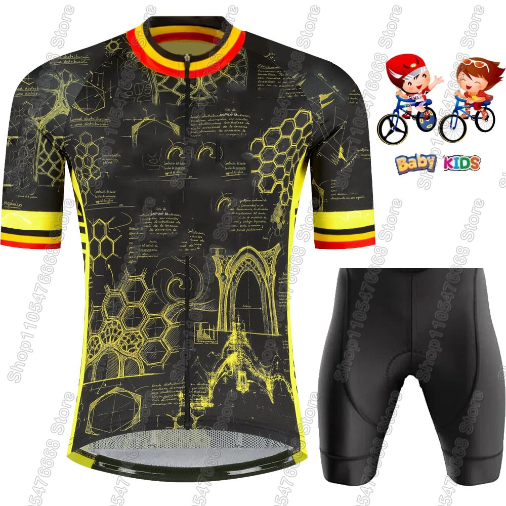 Set Jersey Bersepeda Anak-anak - Cycling Gear Kids ulasan dan harga