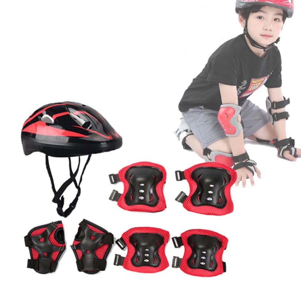 Helm anak-anak, bantalan siku  - Cycling Gear Kids ulasan dan harga