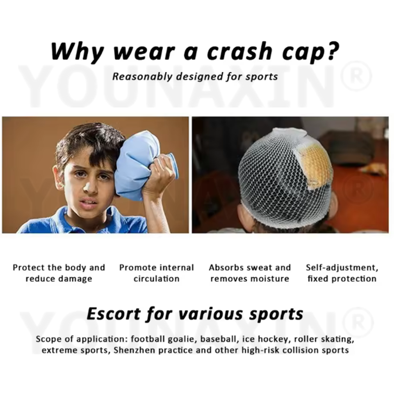 Helm Lembut Rugby EVA Uniseks, - Cycling Gear Kids ulasan dan harga