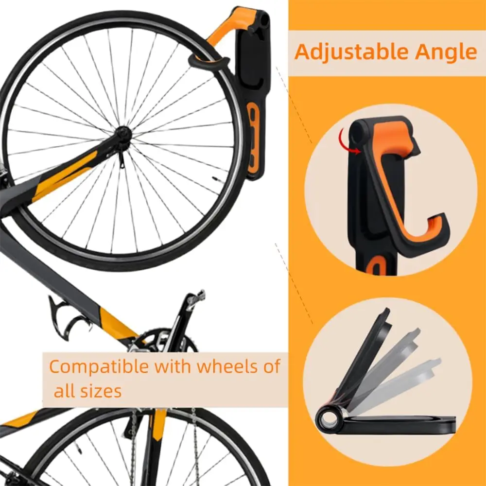 Rak gantung untuk sepeda gunun - Cycling Gear Wall Storage ulasan dan harga