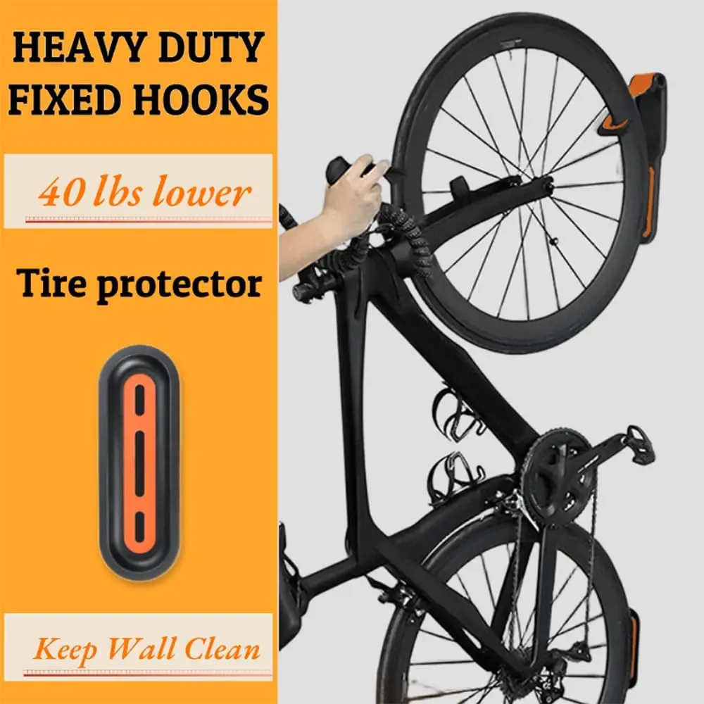 Rak gantung untuk sepeda gunun - Cycling Gear Wall Storage ulasan dan harga
