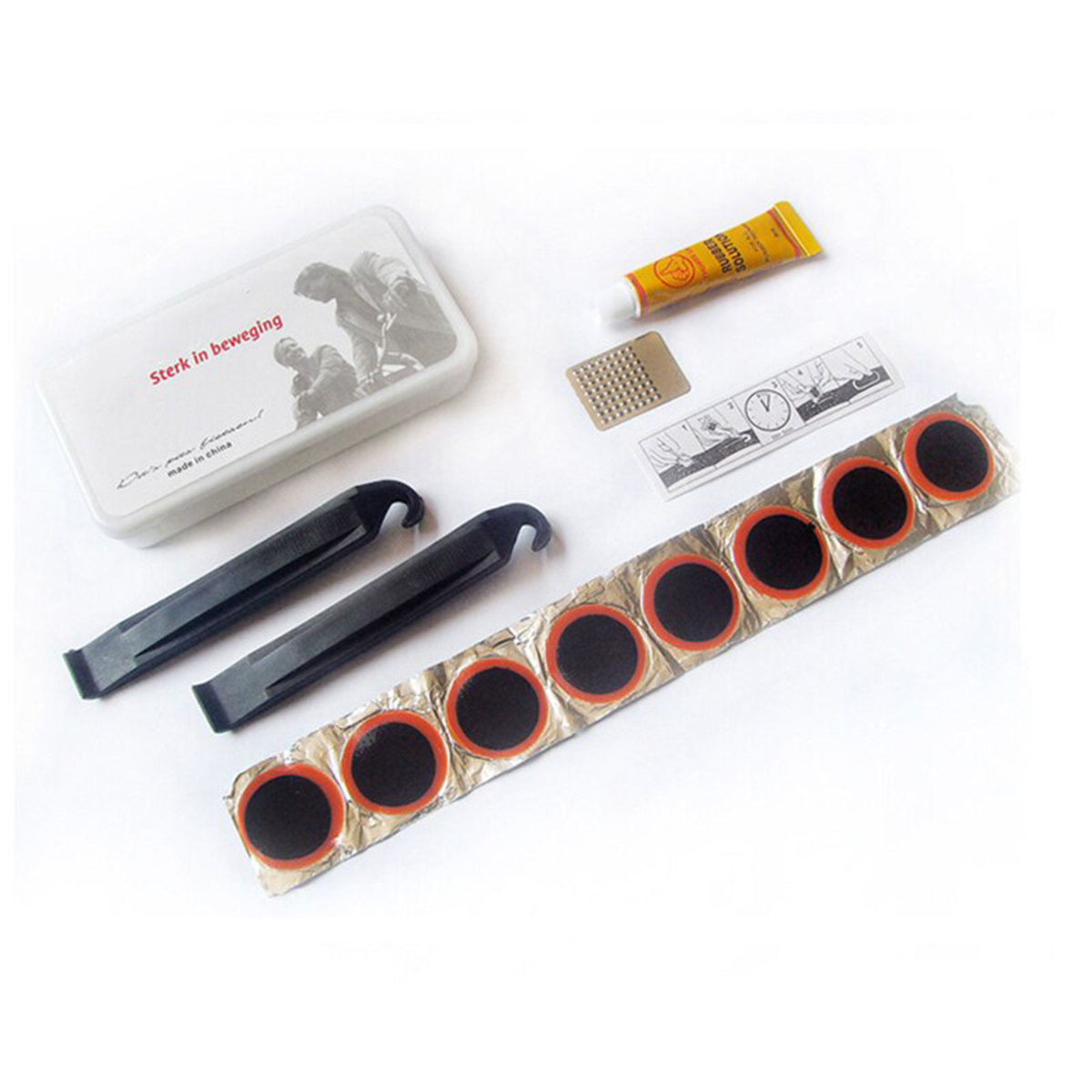 Set Kit perbaikan ban dalam se - Bike Tube Repair Kit ulasan dan harga