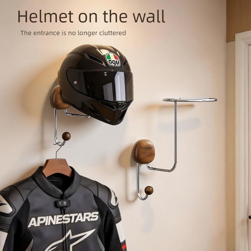 Rak Penyimpanan Helm Dinding T - Cycling Gear Wall Storage ulasan dan harga