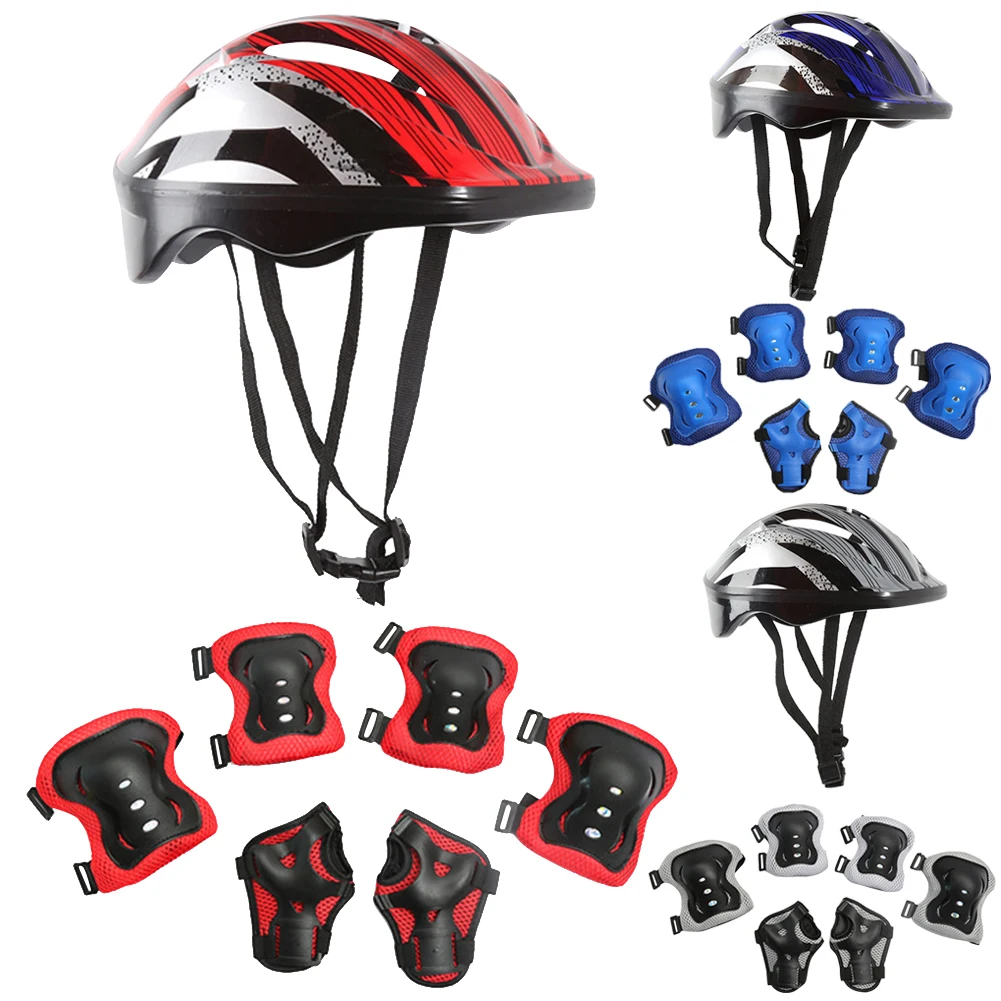 7 Buah Set Perlengkapan Pelind - Cycling Gear Kids ulasan dan harga